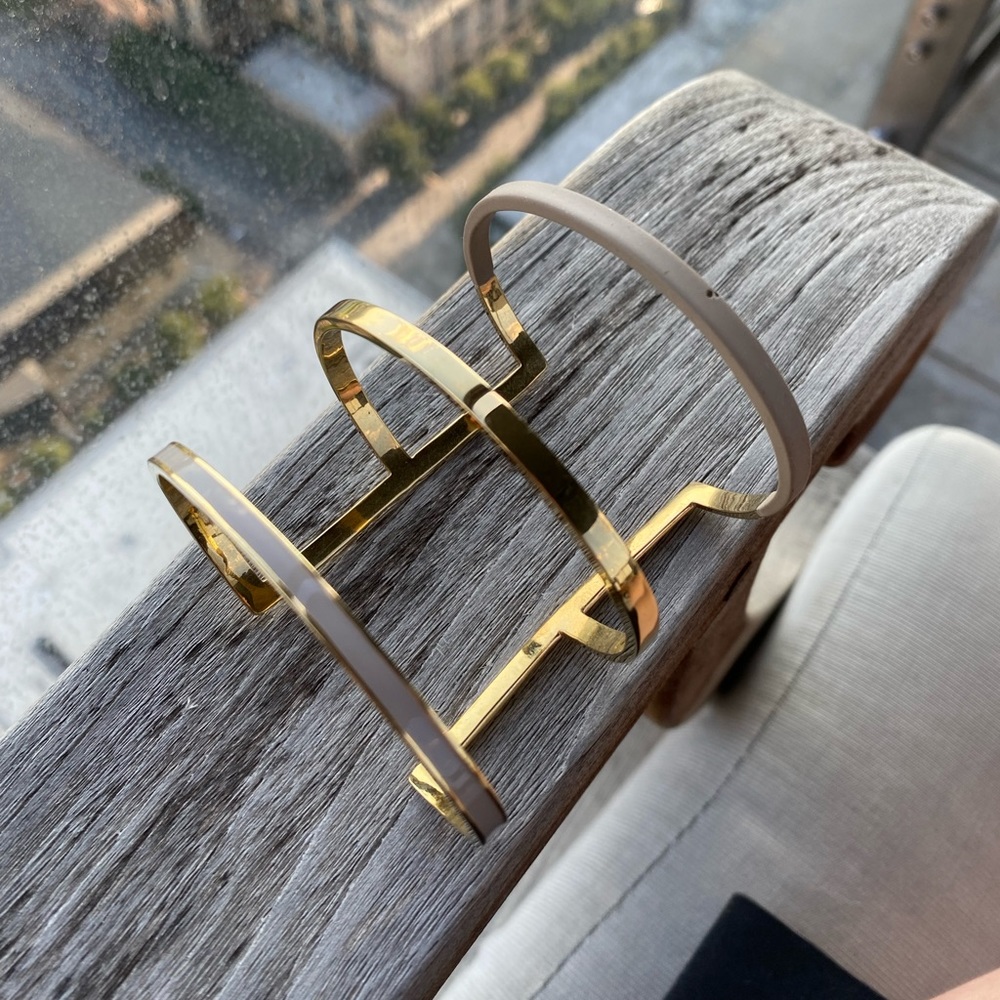 J. Crew Bracelet in Gold and Grey